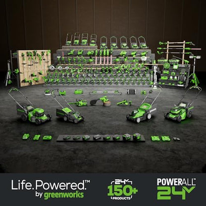 Greenworks Cordless Drill Kit with Batteries & Bits
