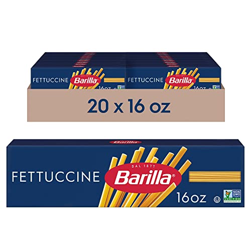 20 Pack Barilla Fettuccine Pasta 16 oz Boxes