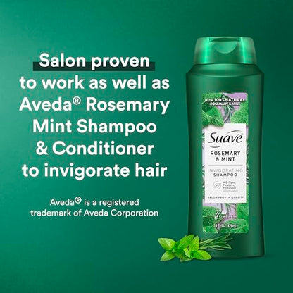 UPDATE: DEAD ❗ UPDATE Suave Professionals Invigorating Shampoo for Dry and Damaged Hair Rosemary and Mint Paraben free and Dye free Hair 28 fl oz