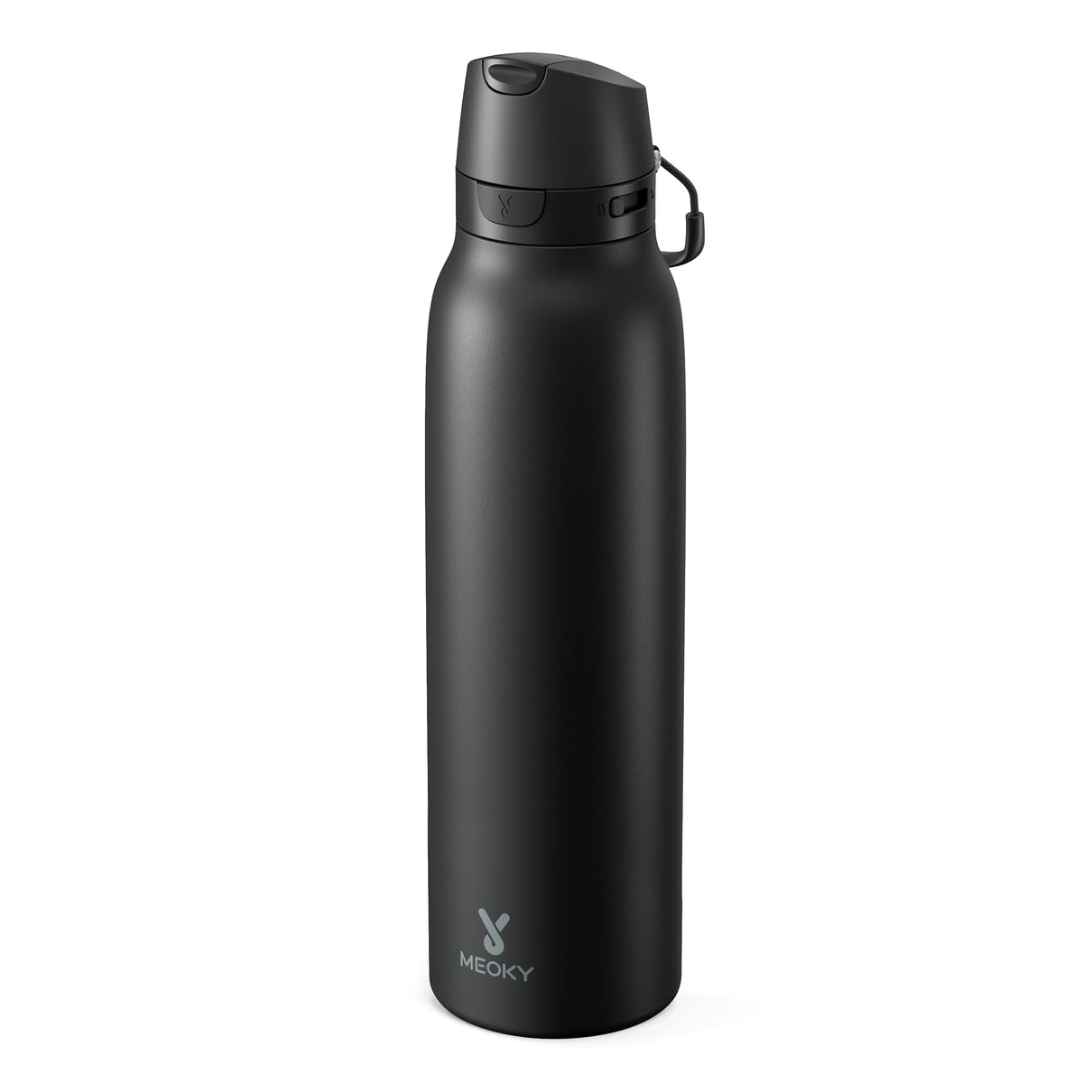 24 oz Slim Insulated Water Bottle with Locking Lid