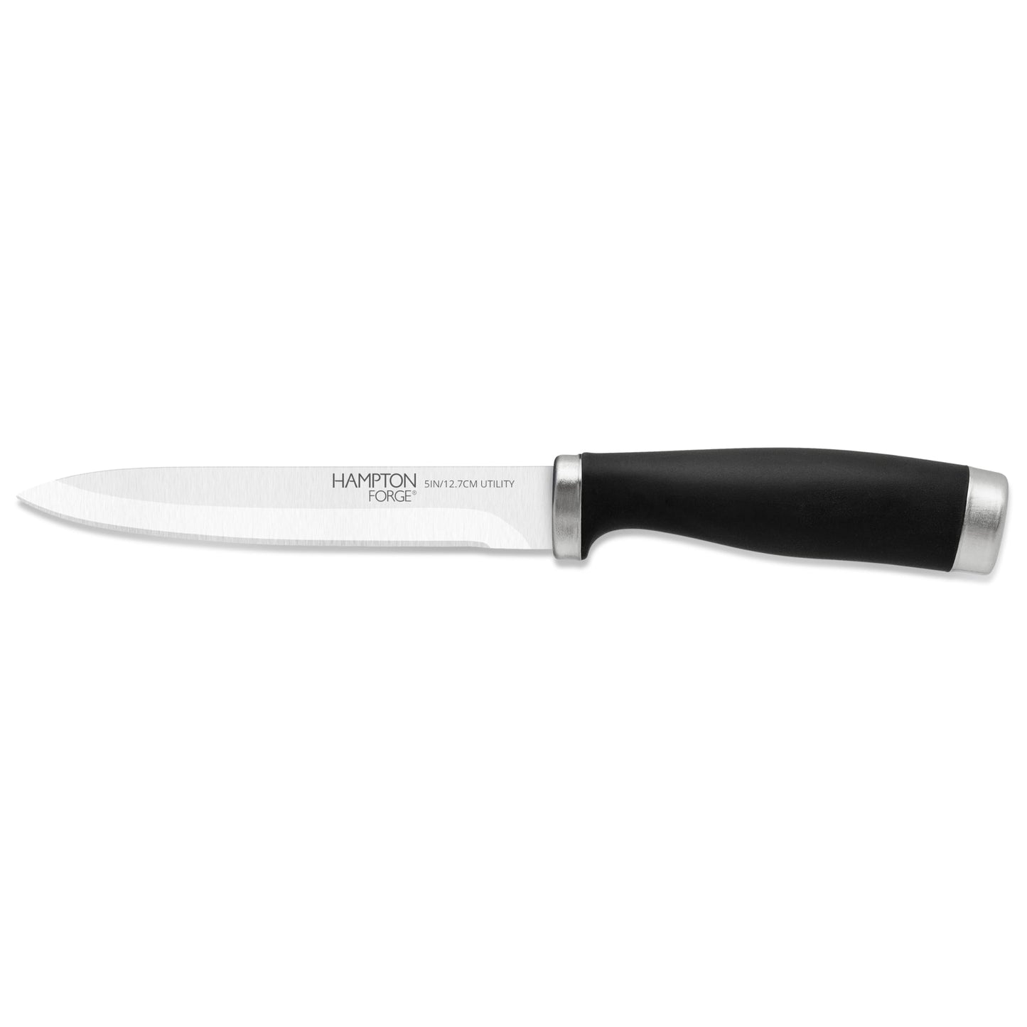 Hampton Forge Epicure–5" SerratedUtility Knife–Black