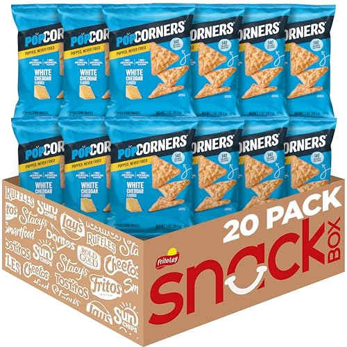 20 Pack Popcorners Popped Corn Snack Bags (OU-D)