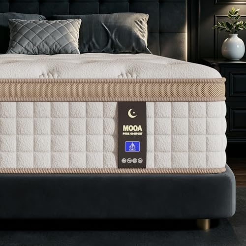 Queen 12-Inch Hybrid Cooling Gel Memory Foam Mattress