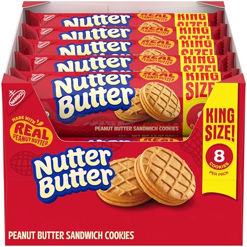 10 Pack Nutter Butter Peanut Butter Sandwich Cookies