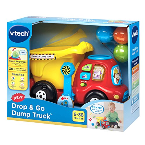 VTech Drop and Go Dump Truck Toy for Kids