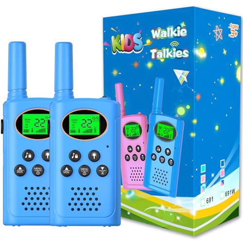 2 Pack Walkie Talkies for Kids Long Range Radio