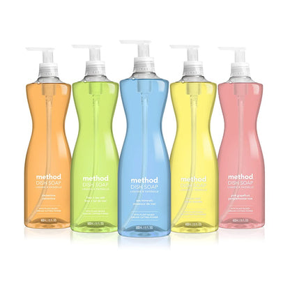 Method Clementine Gel Dish Soap, 18 Fl Oz