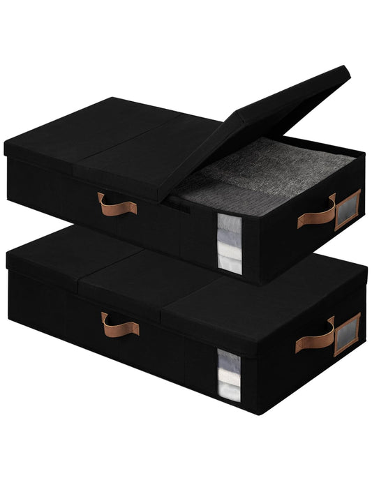 2-Pack Under Bed Storage Containers by StorageWorks