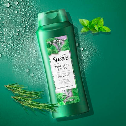 UPDATE: DEAD ❗ UPDATE Suave Professionals Invigorating Shampoo for Dry and Damaged Hair Rosemary and Mint Paraben free and Dye free Hair 28 fl oz