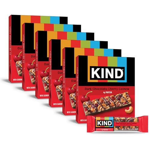 36 Count KIND Nut Bars Cherry Cashew Gluten Free (OU)