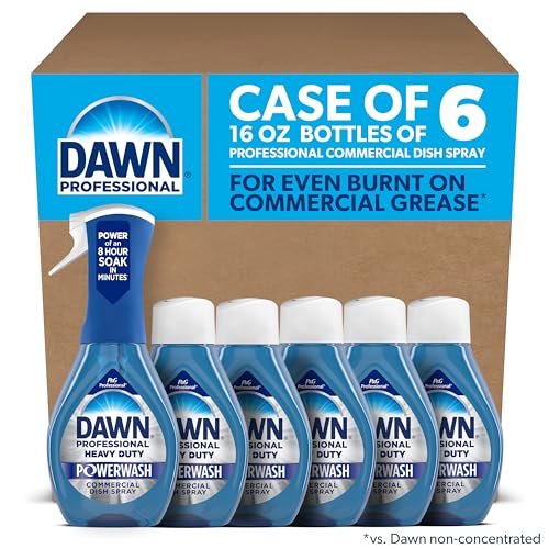 6 Pack P&G Professional Dawn Powerwash Dish Spray 16oz