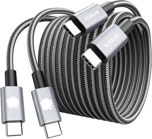 2 Pack 240W USB C to USB C Cable