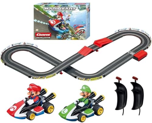 Carrera Mario Kart Battery Powered Slot Car Race Track