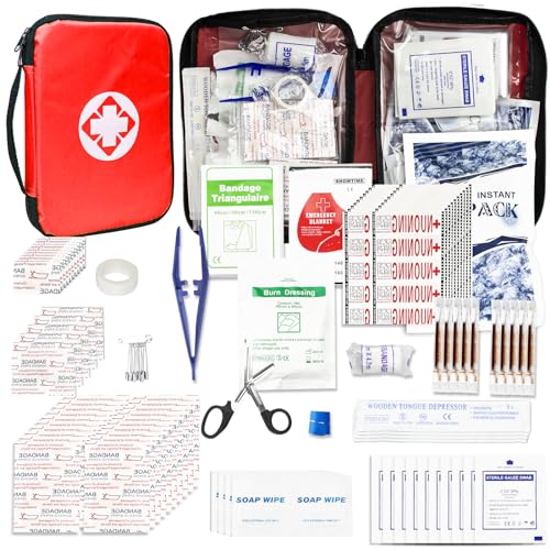 300 Piece Travel First Aid Kit Survival Emergency