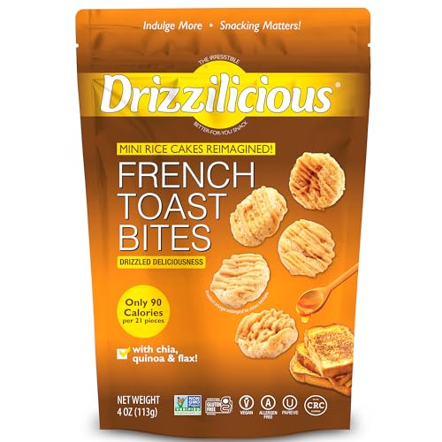 4 oz Drizzilicious French Toast Mini Rice Cakes
