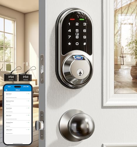 Fingerprint Keyless Entry Smart Door Lock Set