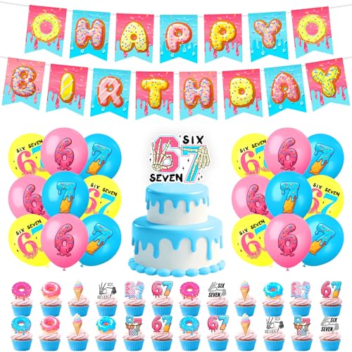 67 Meme Birthday Party Decoration Set
