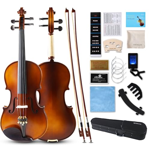 13 Piece 4/4 Violin Beginner Full Set