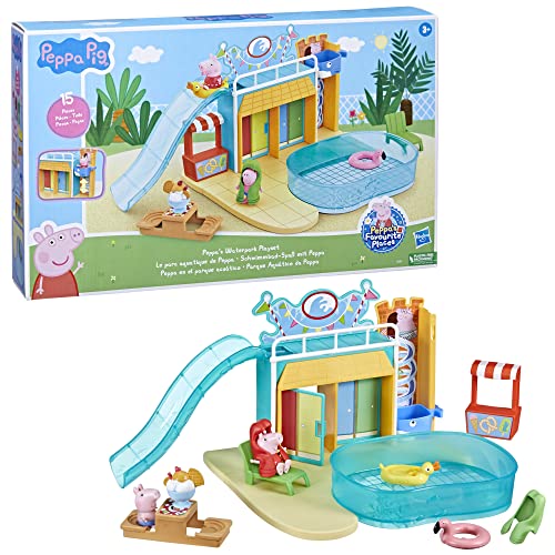 Peppa Pig Waterpark Playset with 2 Figures