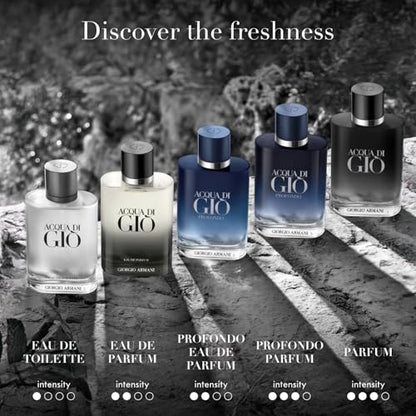 Armani Beauty – Acqua di Giò – Eau de Parfum – Cologne for Men – Fresh & Powerful Men’s Fragrance – Mandarin, Lavender, Patchouli Notes - 6.7 Fl Oz