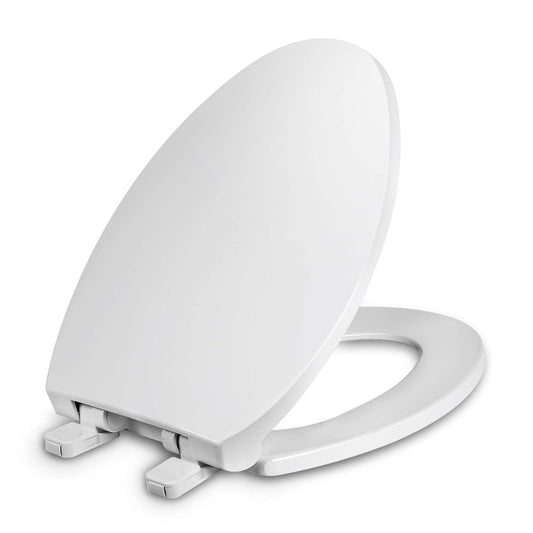 Elongated Soft Close Toilet Seat, Easy Install