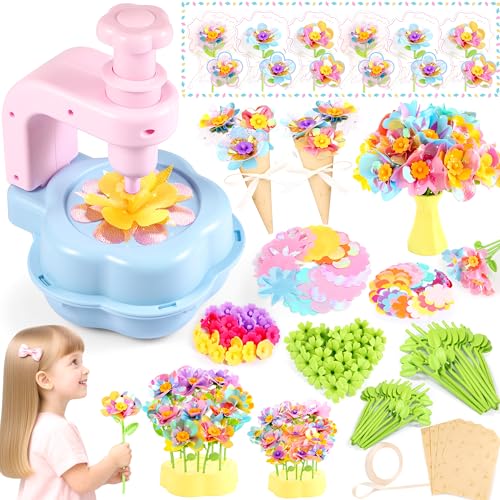 Kids Fabric Flower Bouquet Craft Kit