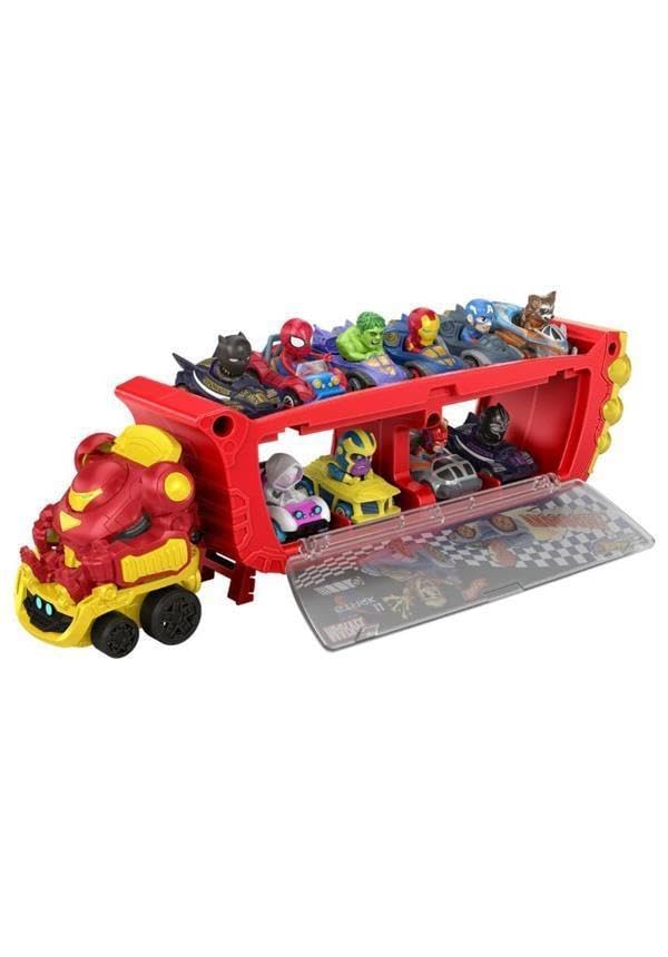 Hot Wheels Hulkbuster Hauler with 10 Vehicle Capacity