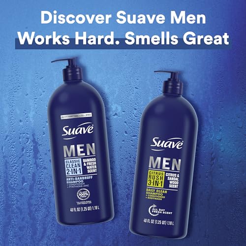 Suave Men 2-in-1 Anti-Dandruff Shampoo & Conditioner