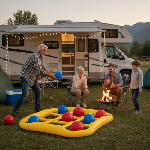 Inflatable Giant Tic Tac Toe Yard Game