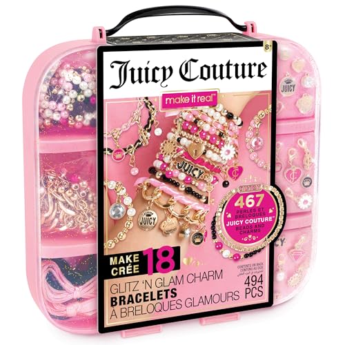 494 Piece Juicy Couture Charm Bracelet Making Kit
