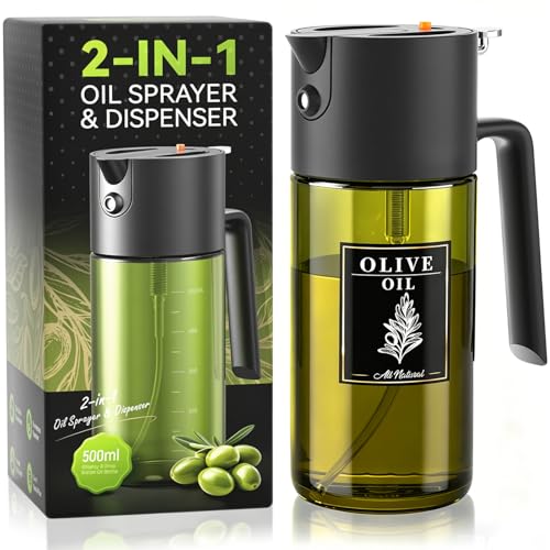 500ML 2-in-1 Oil Sprayer and Dispenser