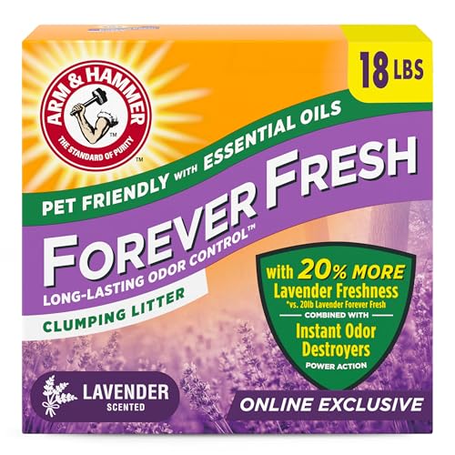 18 lb Arm & Hammer Lavender Clumping Cat Litter