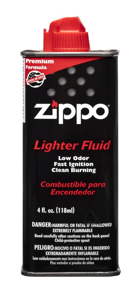 4 oz. Zippo Lighter Fluid for Outdoor Use