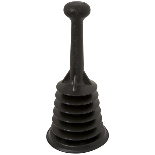 Plumb Craft Mini Powerful Home Plunger, Black