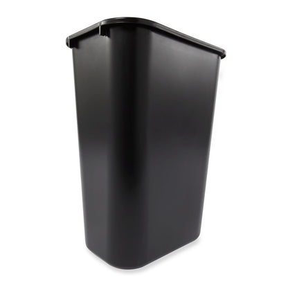 Rubbermaid 41QT Stackable Trash Can, Black