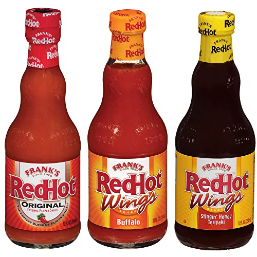 3 Pack Frank's RedHot Hot Sauce Variety Assortment (OU)