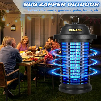 Bug Zapper Outdoor, Mosquito Zapper Fly Zapper for Outdoor Indoor, Mosquito Killer for Home, Backyard, Patio