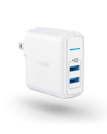Anker Dual-Port 24W USB Wall Charger