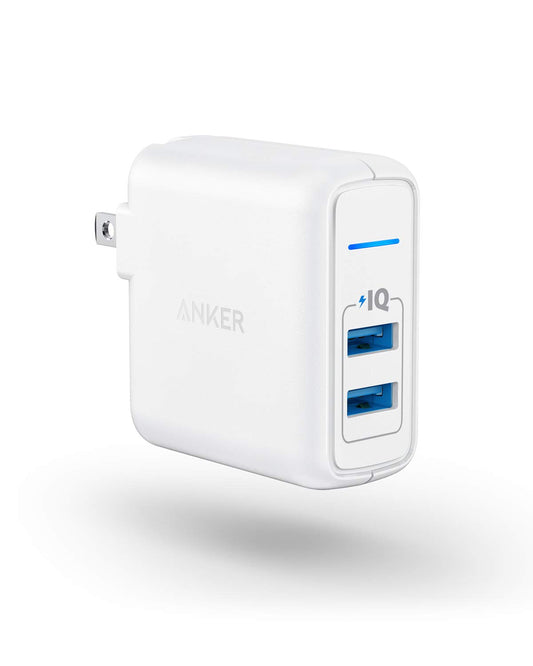 Anker Dual-Port 24W USB Wall Charger