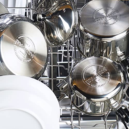 15-Piece Farberware Stainless Steel Cookware Set