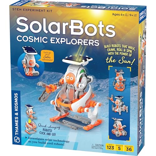 Thames & Kosmos Solar-Powered Robots STEM Experiment Kit