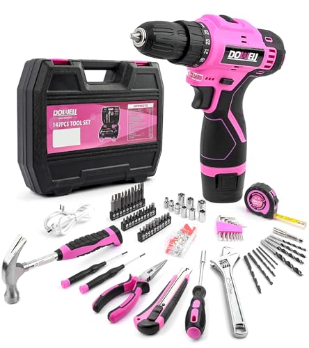 147 Piece 12V Cordless Drill Tool Set