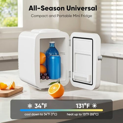 4L Mini Fridge Cooler & Warmer by DUMOS