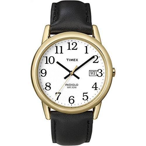 Timex Easy Reader 35mm Analog Leather Strap Watch