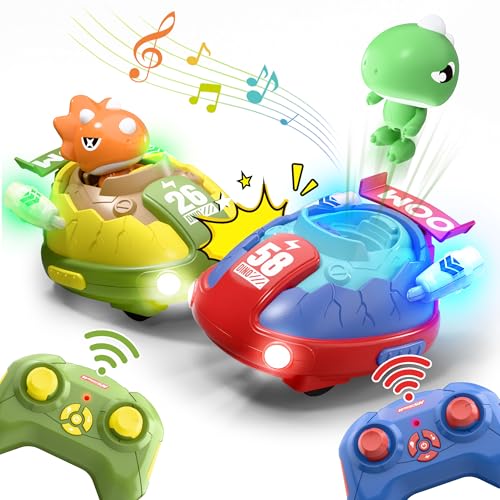 Dinosaur Remote Control Car Toy Set for Kids