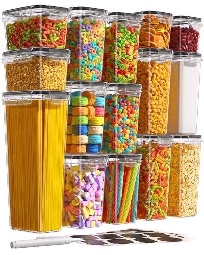 15 Pack Airtight Food Storage Containers with Lids