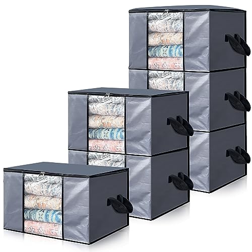 6 Pack Extra Large Moving Storage Bags Heavy Duty