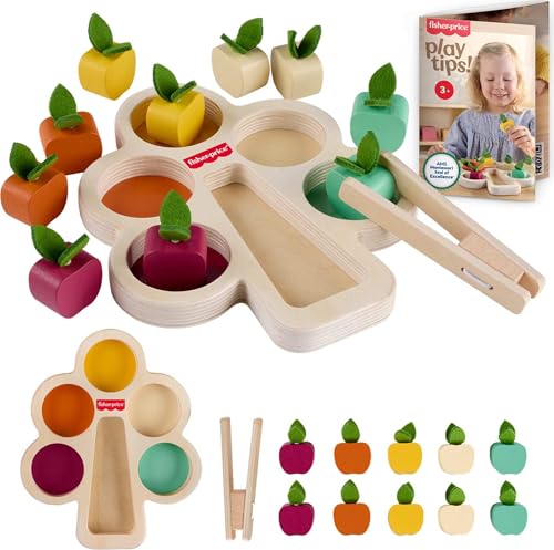 Fisher-Price Wooden Montessori Sorting Tree Puzzle