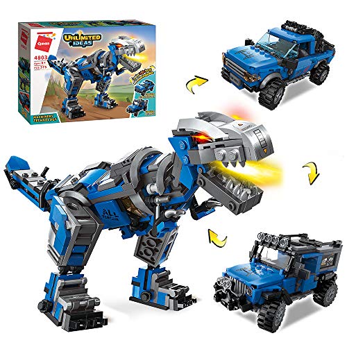 QMAN 3-in-1 T-Rex Truck Building Kit