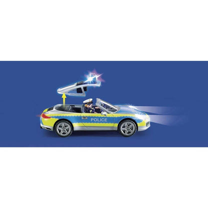 Playmobil Porsche 911 Carrera Police Vehicle Set